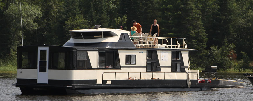 Voyageur Houseboat Vacations | Minnesota Houseboat Rentals ...